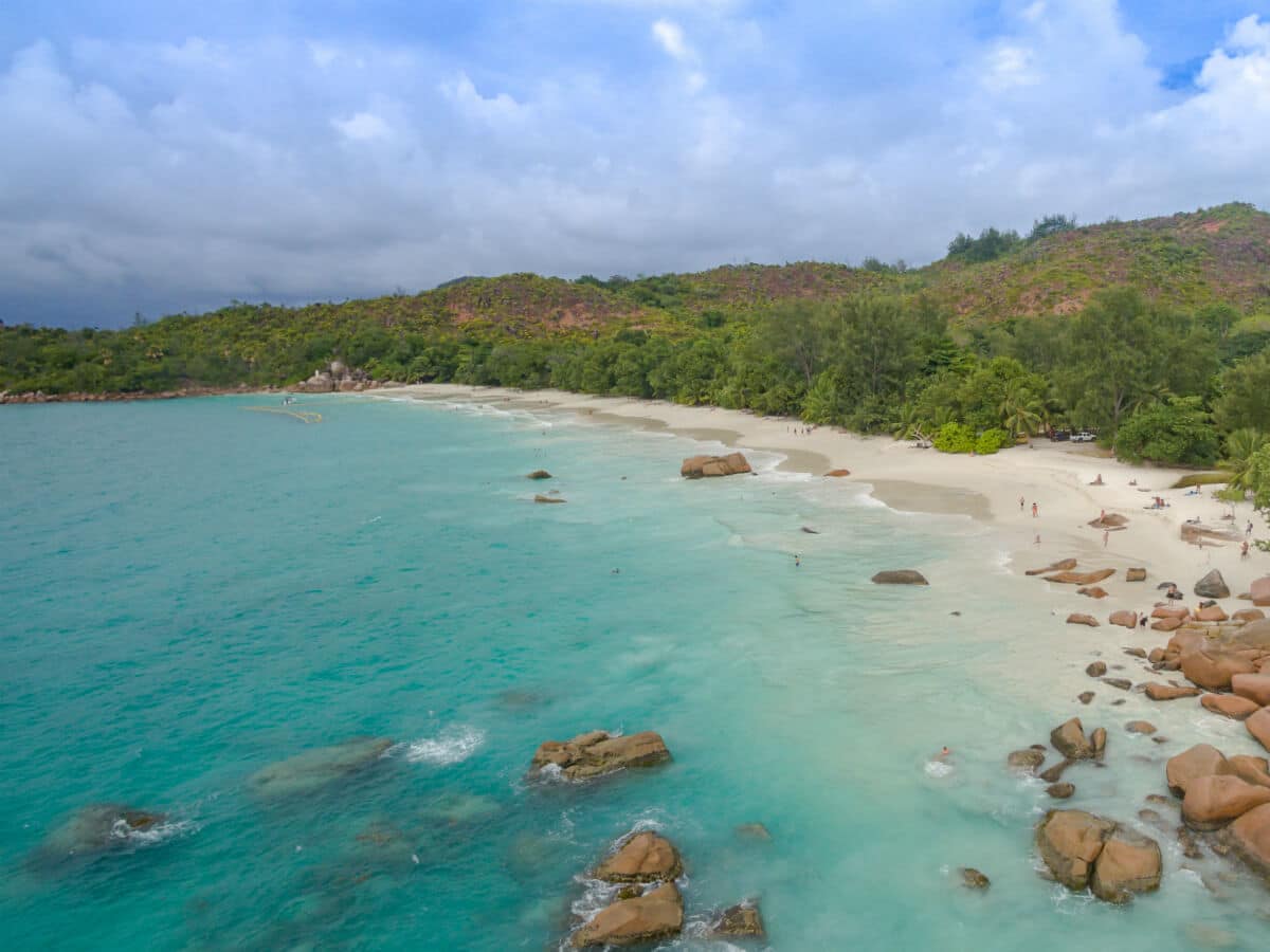 Beach Anse Lazio Praslin tour