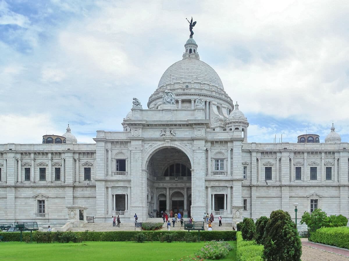 Victoria Memorial Kolkata panorama