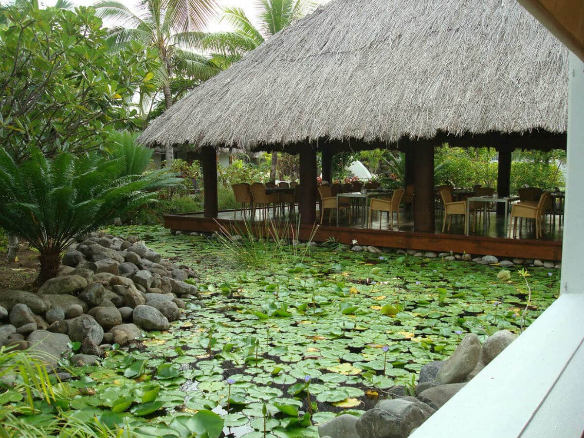 Lagoon resort