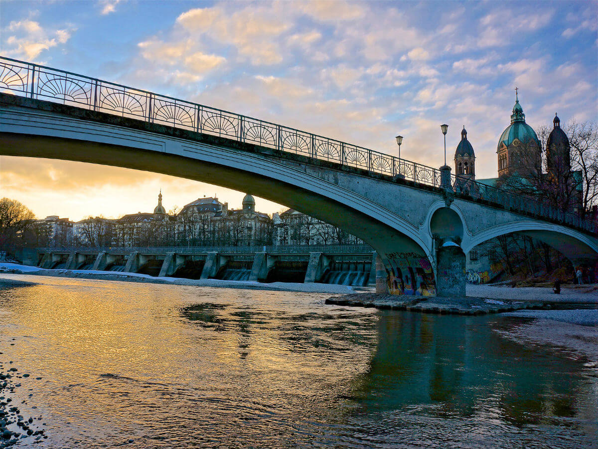 Munich Isar River